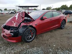 Salvage cars for sale from Copart San Diego, CA: 2023 Tesla Model S