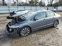 Salvage cars for sale at Hampton, VA auction: 2009 Honda Civic EX