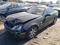 Salvage cars for sale from Copart Hillsborough, NJ: 1998 Mercedes-Benz SLK 230 Kompressor