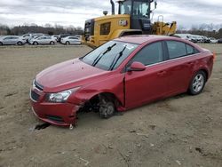Salvage cars for sale from Copart Windsor, NJ: 2014 Chevrolet Cruze LT