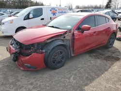 Salvage cars for sale from Copart Bowmanville, ON: 2014 Mazda 3 Touring