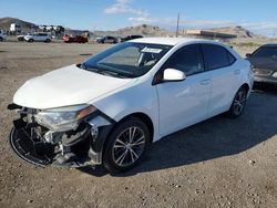 Salvage cars for sale from Copart North Las Vegas, NV: 2016 Toyota Corolla L