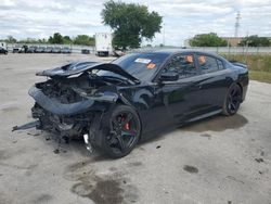 Salvage cars for sale from Copart Orlando, FL: 2019 Dodge Charger Scat Pack