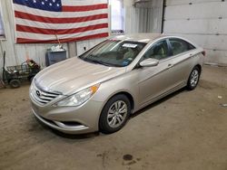 Salvage cars for sale from Copart Lyman, ME: 2011 Hyundai Sonata GLS