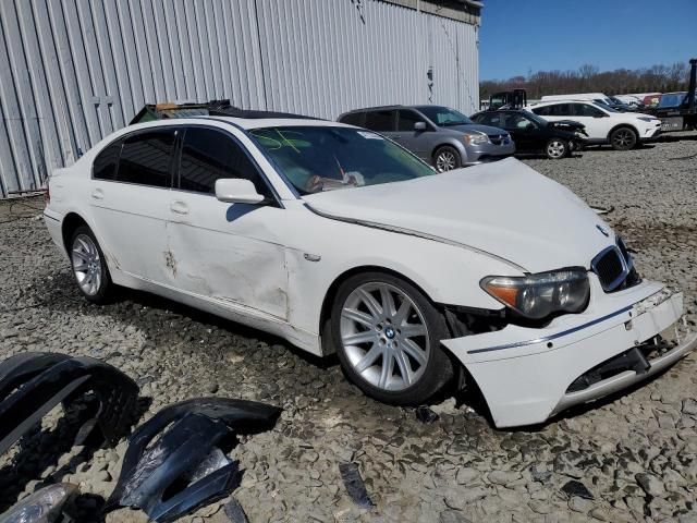 2004 BMW 745 LI