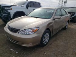 Toyota salvage cars for sale: 2002 Toyota Camry LE