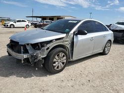 Salvage cars for sale from Copart Temple, TX: 2016 Chevrolet Cruze Limited LS