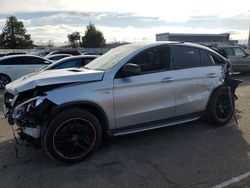 Salvage cars for sale at Moraine, OH auction: 2019 Mercedes-Benz GLE Coupe 43 AMG