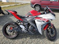 Salvage motorcycles for sale at Antelope, CA auction: 2015 Yamaha YZFR3