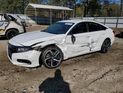 Salvage cars for sale from Copart Austell, GA: 2018 Honda Accord Sport