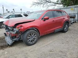 Salvage cars for sale from Copart Mercedes, TX: 2021 Mazda CX-9 Touring