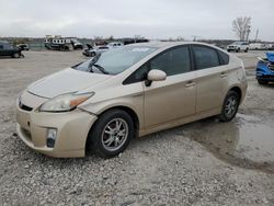 Salvage cars for sale at Kansas City, KS auction: 2010 Toyota Prius