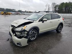 Subaru Crosstrek salvage cars for sale: 2016 Subaru Crosstrek Premium