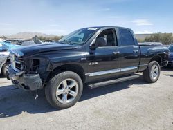 Salvage cars for sale from Copart Las Vegas, NV: 2008 Dodge RAM 1500 ST
