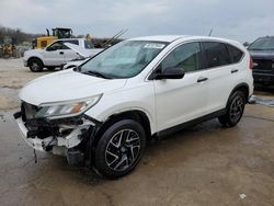 Salvage Cars with No Bids Yet For Sale at auction: 2016 Honda CR-V SE