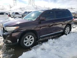 Salvage cars for sale at Littleton, CO auction: 2011 Toyota Highlander Base