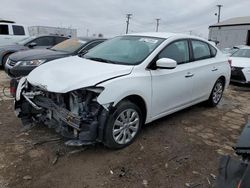 Nissan salvage cars for sale: 2015 Nissan Sentra S