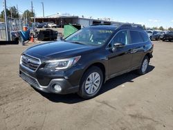 Salvage cars for sale from Copart Denver, CO: 2018 Subaru Outback 2.5I Premium