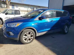 Salvage cars for sale from Copart Albuquerque, NM: 2019 Ford Escape SE