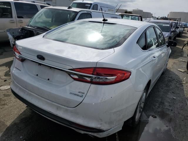 2018 Ford Fusion SE Hybrid