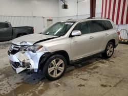 Toyota salvage cars for sale: 2013 Toyota Highlander Limited