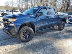 Salvage cars for sale at Candia, NH auction: 2019 Chevrolet Silverado K1500 Trail Boss Custom