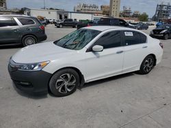 Honda salvage cars for sale: 2016 Honda Accord LX