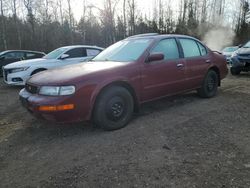 Salvage cars for sale from Copart Bowmanville, ON: 1995 Nissan Maxima GLE