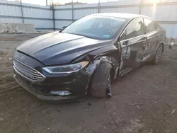 Salvage cars for sale at Chicago Heights, IL auction: 2018 Ford Fusion TITANIUM/PLATINUM