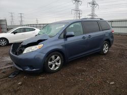 Toyota Sienna LE salvage cars for sale: 2013 Toyota Sienna LE