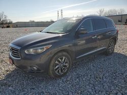 Salvage cars for sale at Barberton, OH auction: 2013 Infiniti JX35