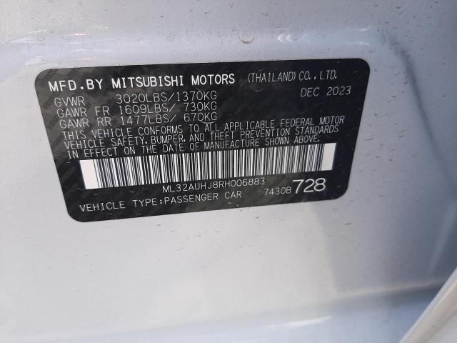 2024 Mitsubishi Mirage ES