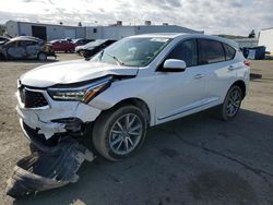 Salvage cars for sale at Vallejo, CA auction: 2021 Acura RDX Technology