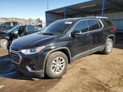 Salvage cars for sale at Colorado Springs, CO auction: 2018 Chevrolet Traverse LT