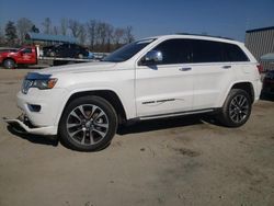 Jeep salvage cars for sale: 2017 Jeep Grand Cherokee Overland