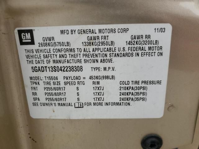 2004 Buick Rainier CXL