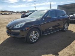 Salvage cars for sale at Colorado Springs, CO auction: 2014 Porsche Cayenne S Hybrid