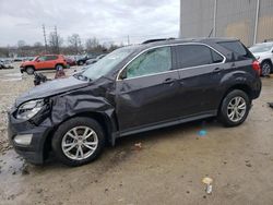 Salvage cars for sale from Copart Lawrenceburg, KY: 2016 Chevrolet Equinox LT