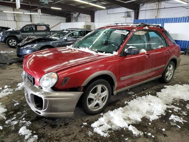 2002 Subaru Impreza Outback Sport