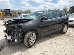 Salvage cars for sale from Copart Midway, FL: 2017 Jeep Cherokee Limited