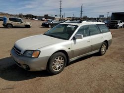 Subaru Legacy salvage cars for sale: 2001 Subaru Legacy Outback H6 3.0 LL Bean