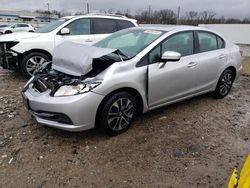 Salvage cars for sale from Copart Louisville, KY: 2015 Honda Civic EX