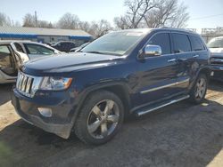 Salvage cars for sale from Copart Wichita, KS: 2012 Jeep Grand Cherokee Limited