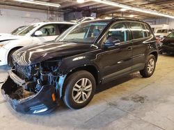 Salvage cars for sale at Wheeling, IL auction: 2016 Volkswagen Tiguan S