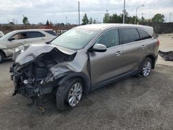 Salvage cars for sale at Gaston, SC auction: 2016 KIA Sorento LX