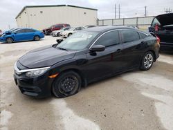 Salvage cars for sale from Copart Haslet, TX: 2016 Honda Civic LX
