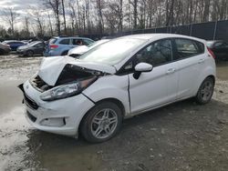 Salvage cars for sale at Waldorf, MD auction: 2018 Ford Fiesta SE