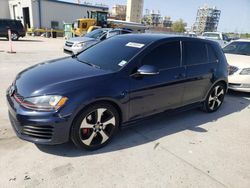 Salvage cars for sale at New Orleans, LA auction: 2016 Volkswagen GTI S/SE