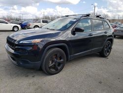 Jeep Cherokee Sport salvage cars for sale: 2016 Jeep Cherokee Sport