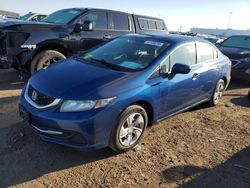 Honda Civic LX Vehiculos salvage en venta: 2014 Honda Civic LX